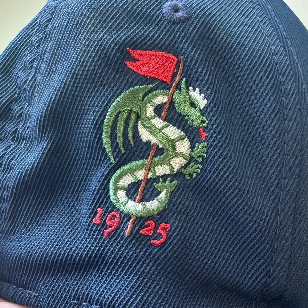 G/Fore Hat 1.10 Flex Fit Size O/S Blue Red (JTP Embroidery) Dragon 1925 Blue